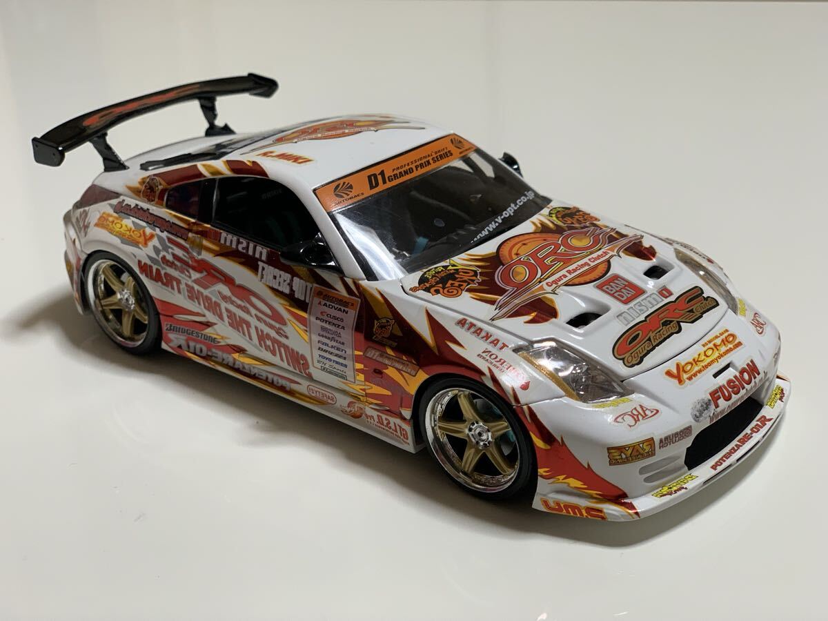 Hotworks D1 gran prix ORC 350z nissan Z33 1/24 H ダイキャスト