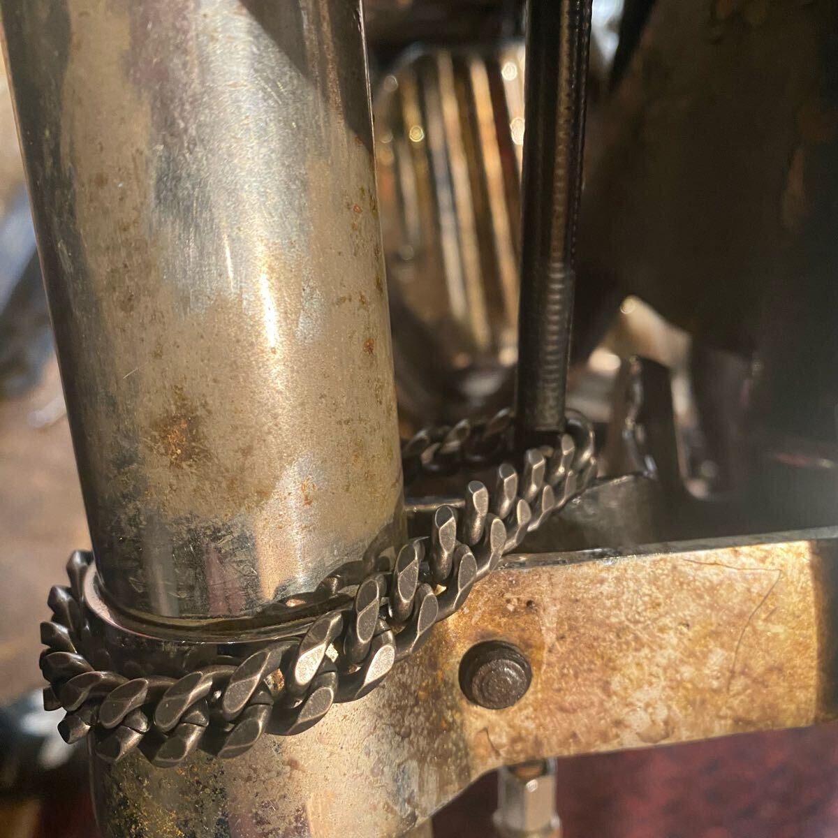 ケーブルガイド ハーレー ショベル パン ナックル チョッパー