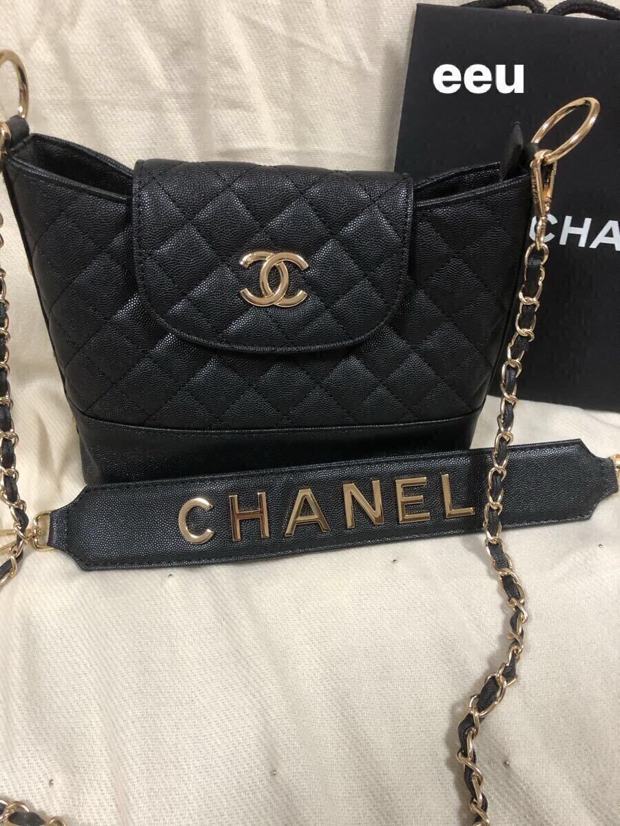 CHANEL シャネル ノベルティ ショルダーバッグ 訳あり 2way チェーン
