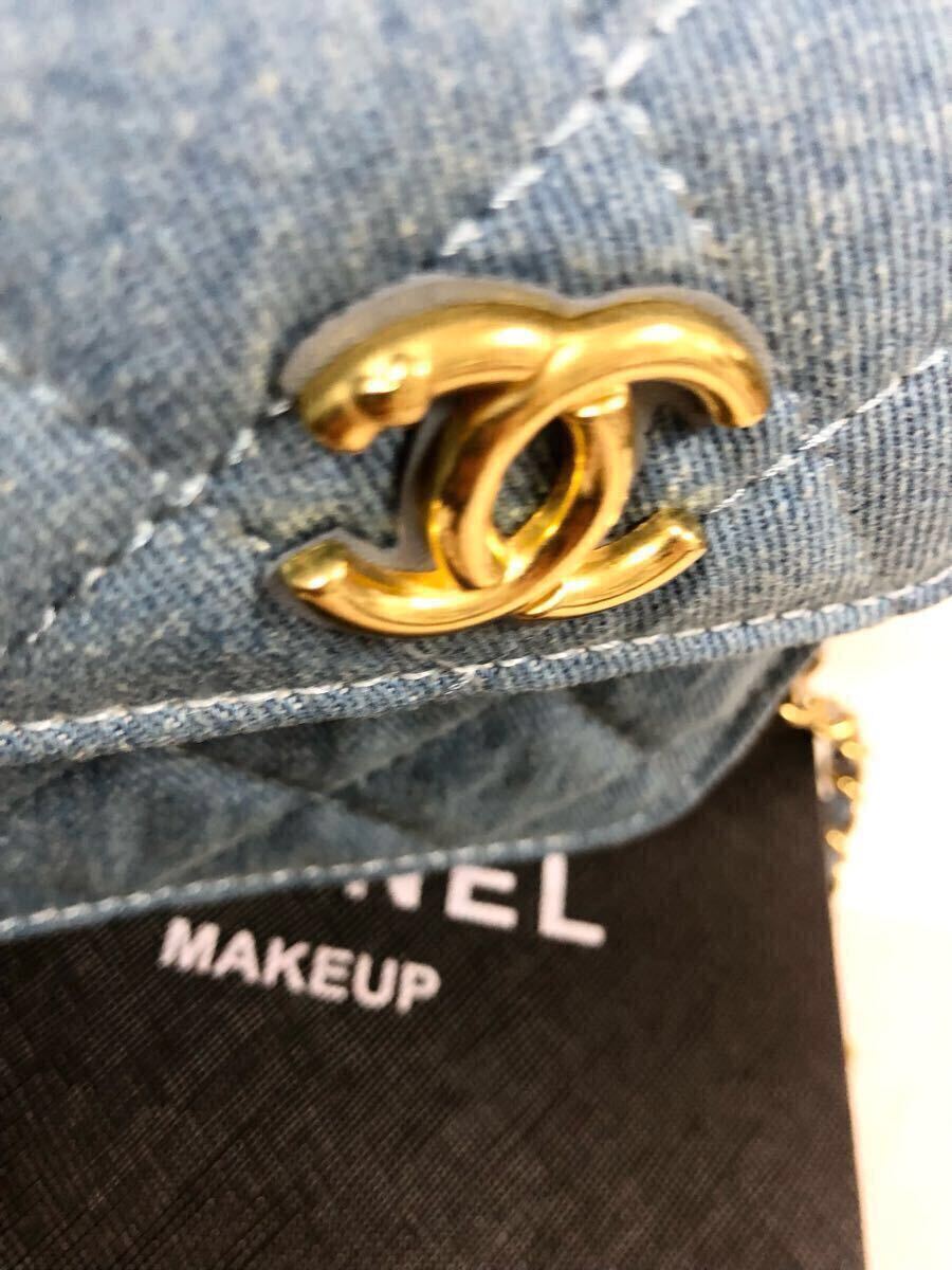 シャネル ノベルティ CHANEL デニム ショルダーバッグ ミニショルダー