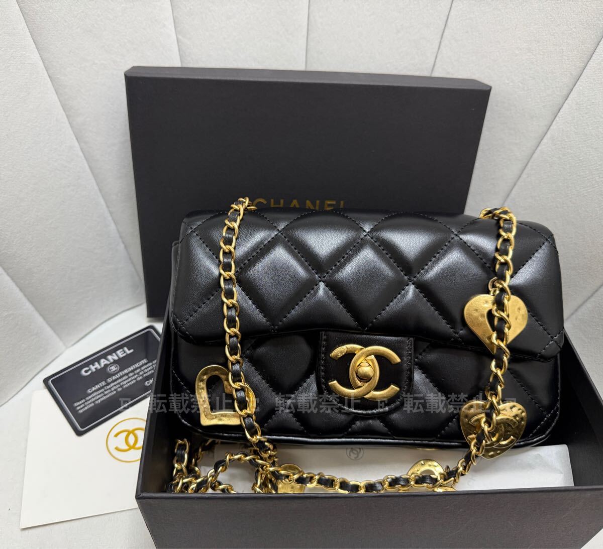 未使用 CHANEL ノベルティ ショルダーバッグ チェーンウォレット