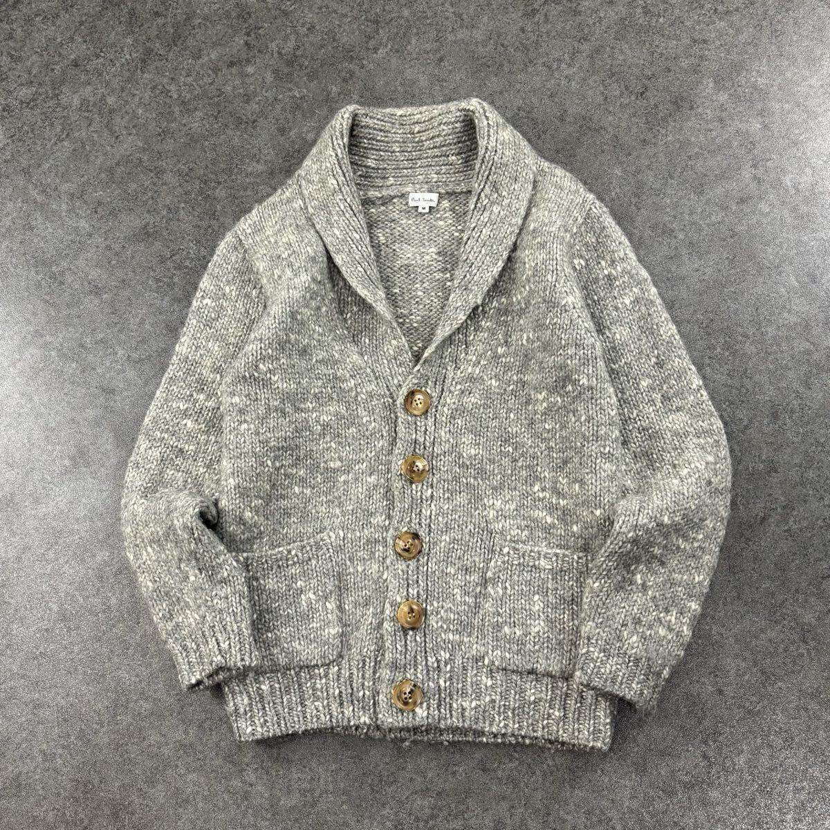 Paul Smith - Paul Smith グレー ロングカーディガン Mの通販 by かん