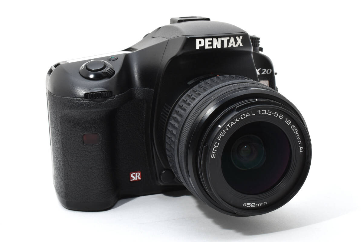 ペンタックス K20D 20～200mmレンズ SDカード付 バッテリー3個