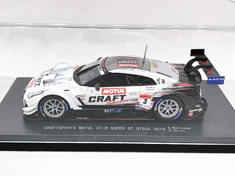 1円～ エブロ 1/43 スーパーGT GT500 2018 チャンピオンカー RAYBRIG