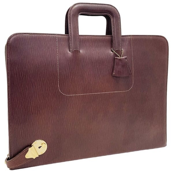 即決☆Burberrys☆レザーコンビビジネスバッグ Burberrysバーバリーズ