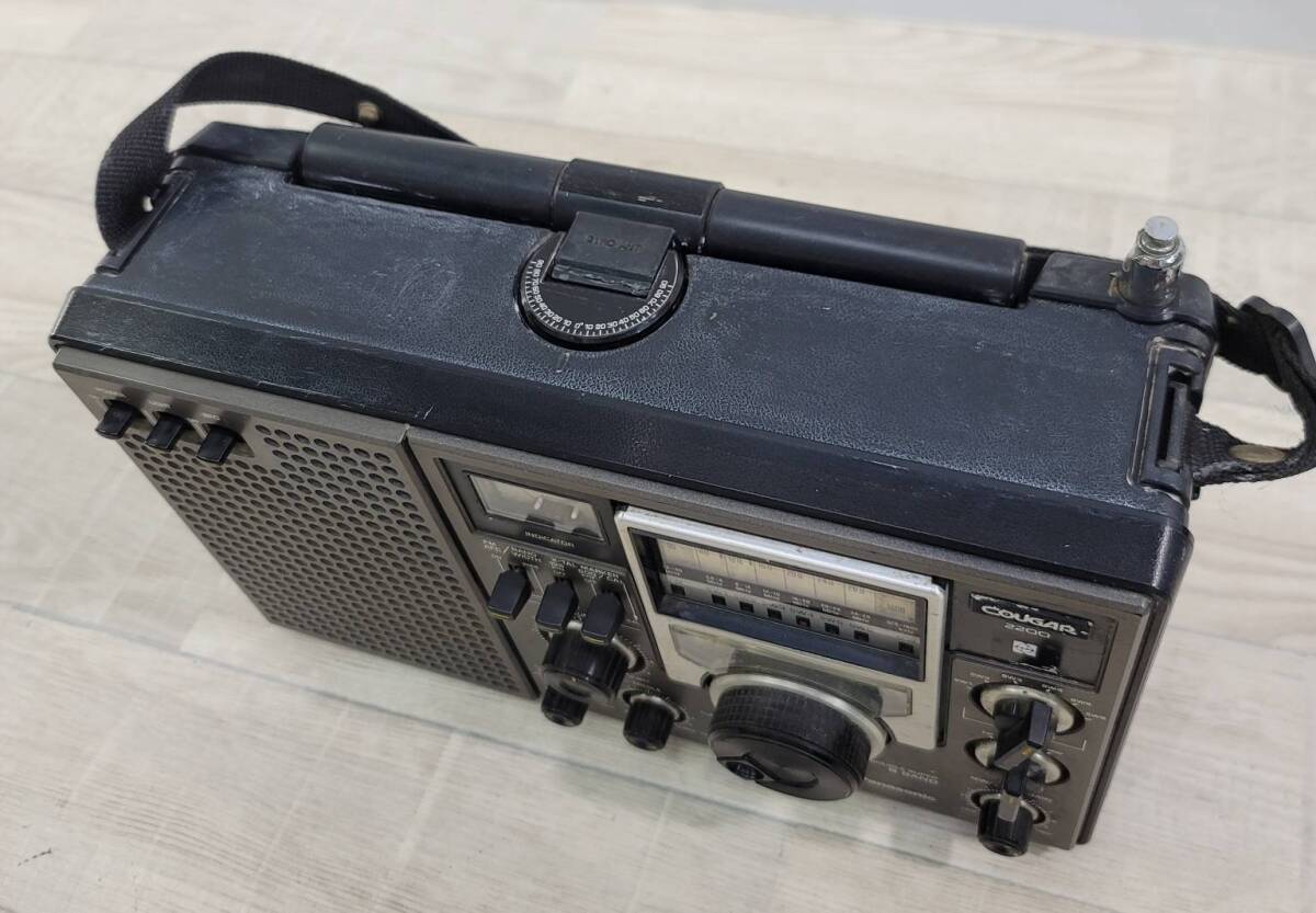 ジャンク National Panasonic COUGAR RF-2200 ラジオ クーガー