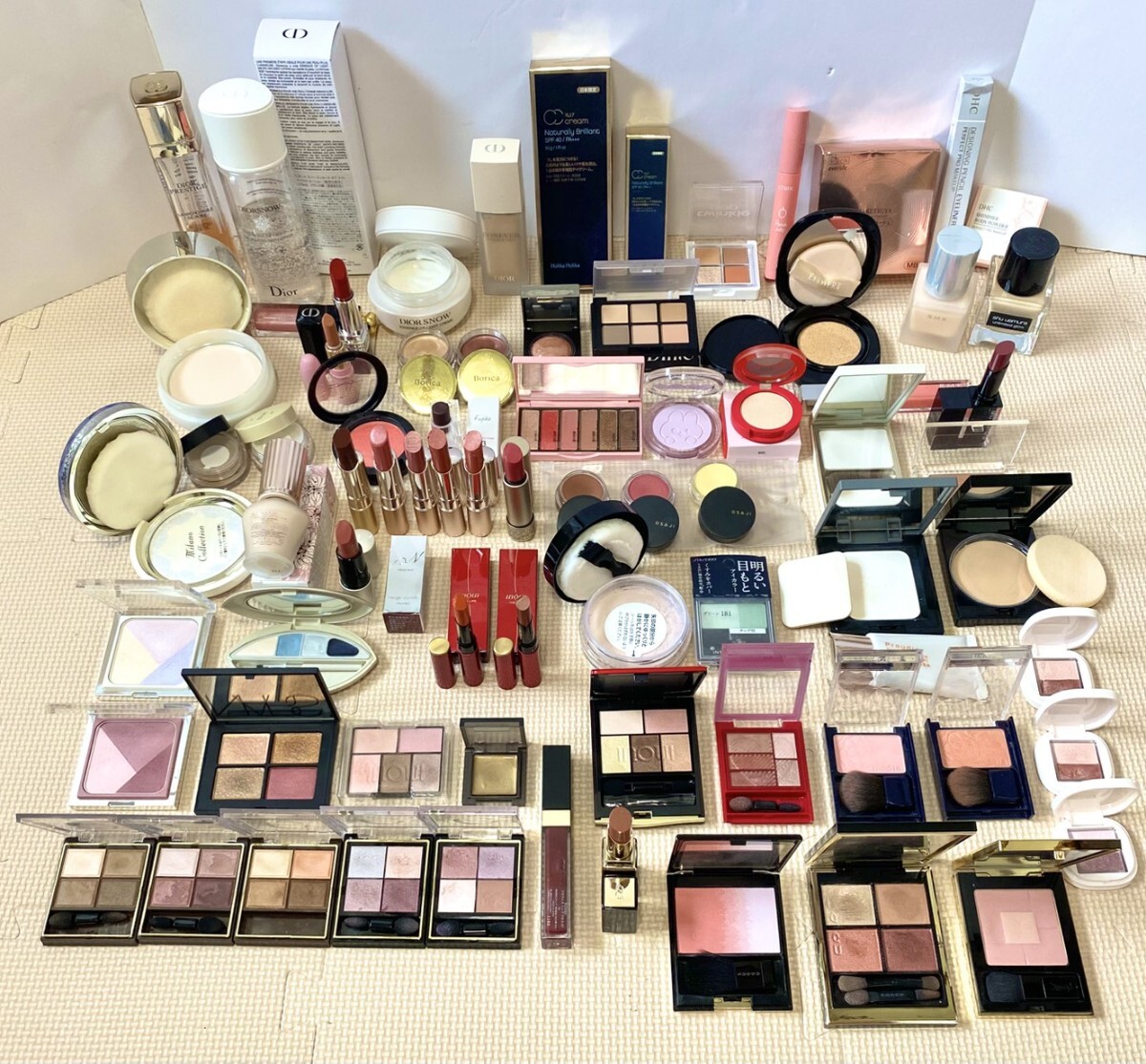 コスメまとめ売りDior MAC コスメデコルテ ランコム 韓国コスメ