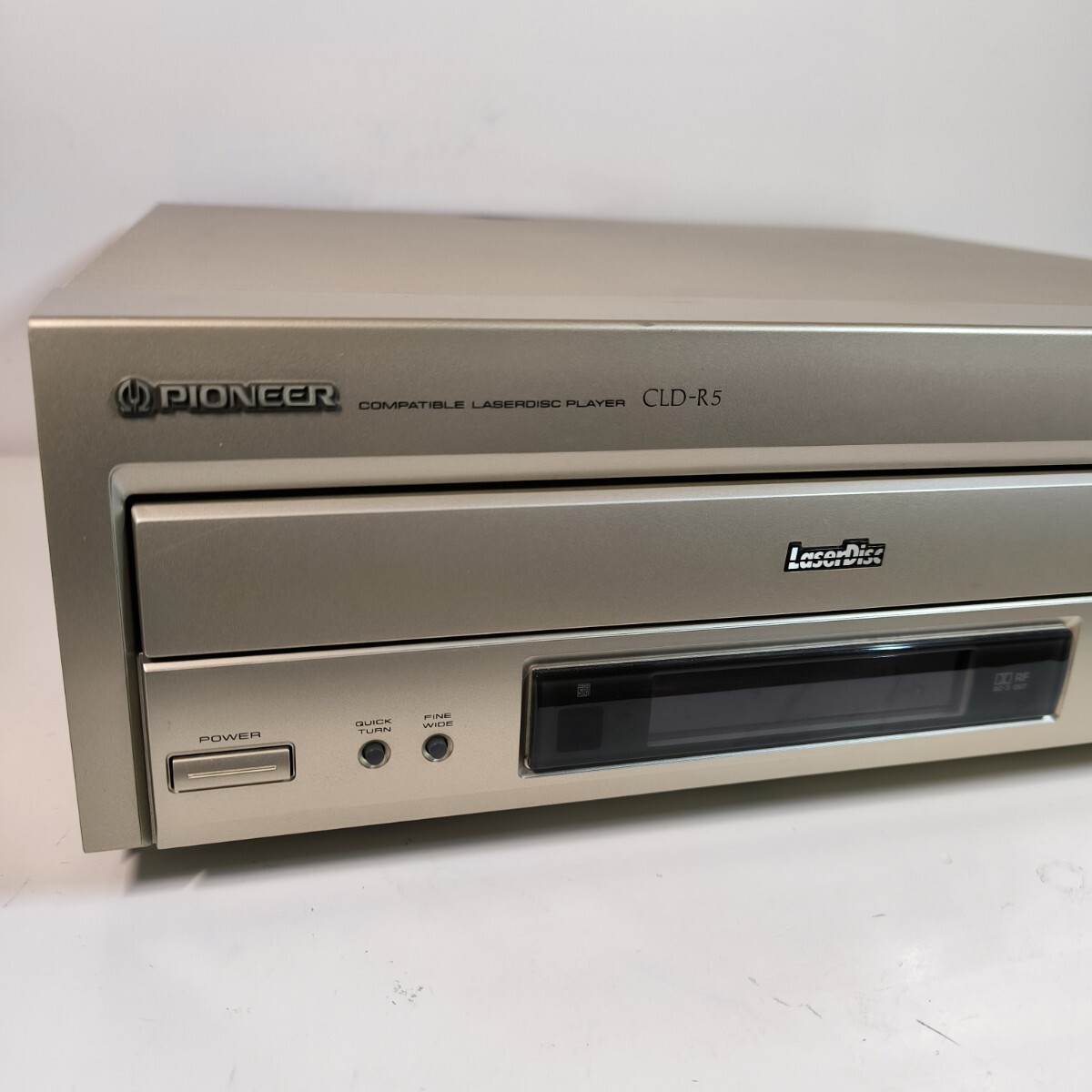 美品 Pioneer CLD-R5 レーザーディスクプレーヤー 純正リモコン付き