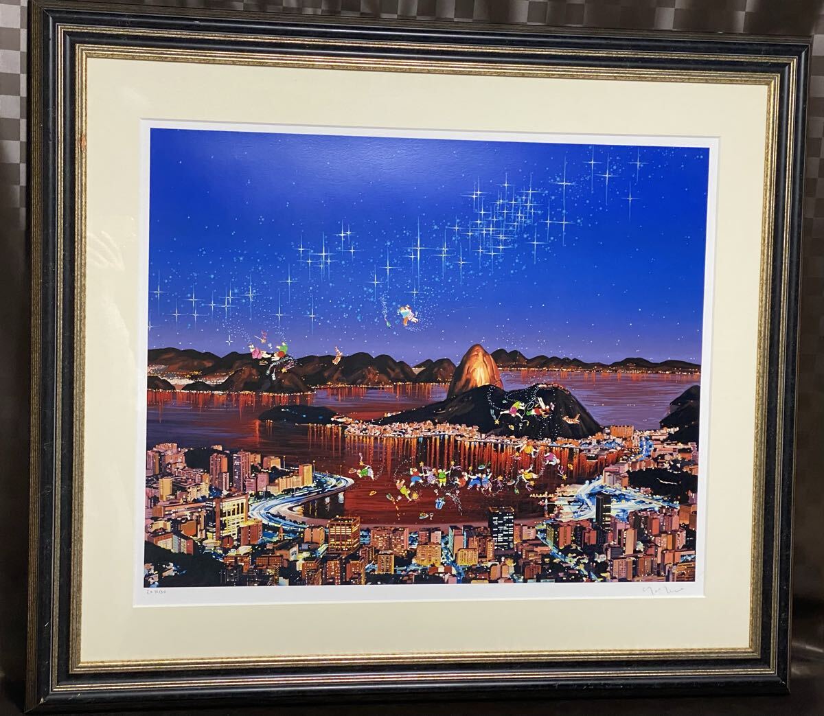 ヒロ・ヤマガタ『花火』AP版 限定85部 シルクスクリーン 直筆サイン