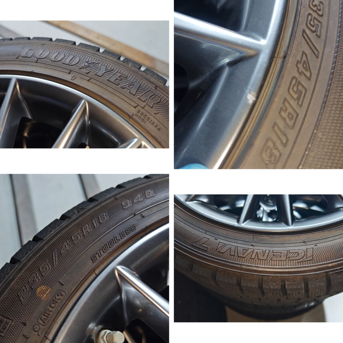 レクサス 純正 GS 新車外し 純正ホイール 純正アルミ 〈レクサスLEXUS