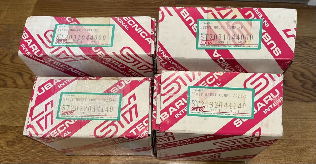 gc8 STI強化ストラットマウント 前後セット 未使用新品 gf8 スバル