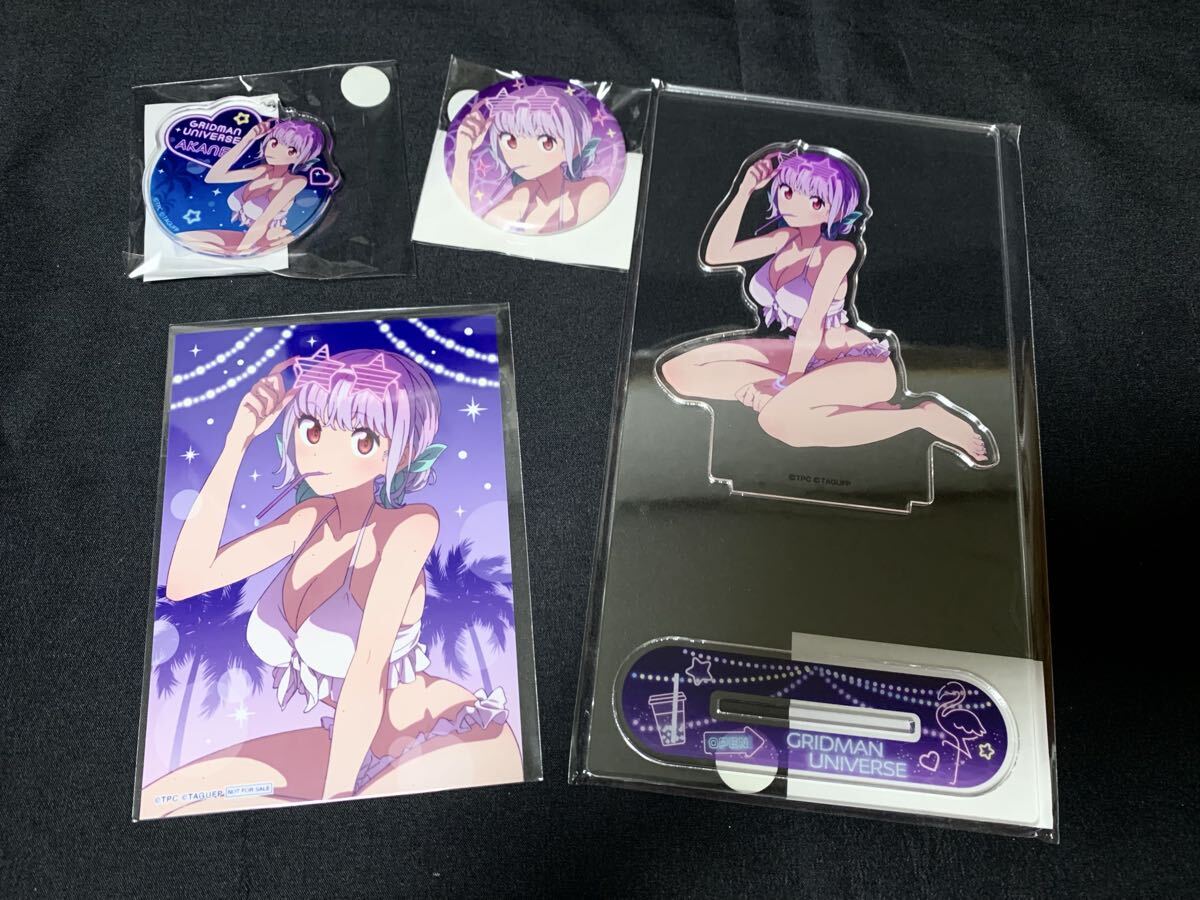 くじコレ グリッドマンユニバース ナイトプール 新条アカネ グッズ
