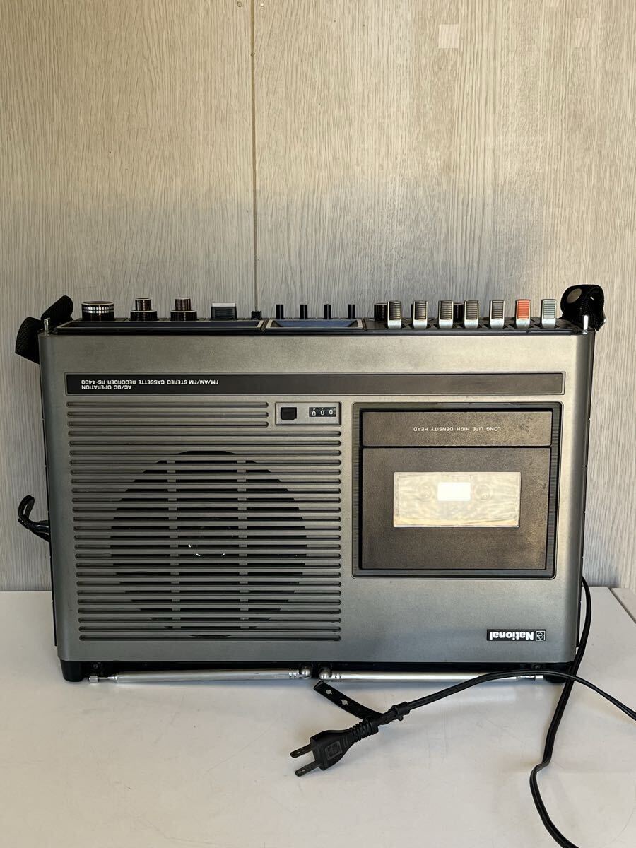National RS-4400 美品 動作確認 National RS-4400 美品 動作確認 動作