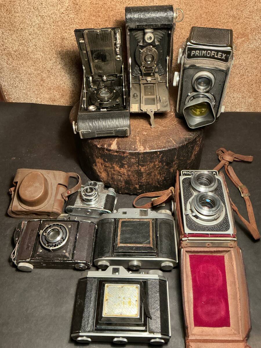 Yahoo!オークション - ジャンク品 レトロ カメラ まとめて アンティー