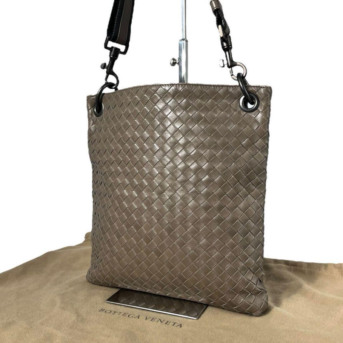 Bottega Veneta ボッテガヴェネタ イントレチャート ショルダーバッグ