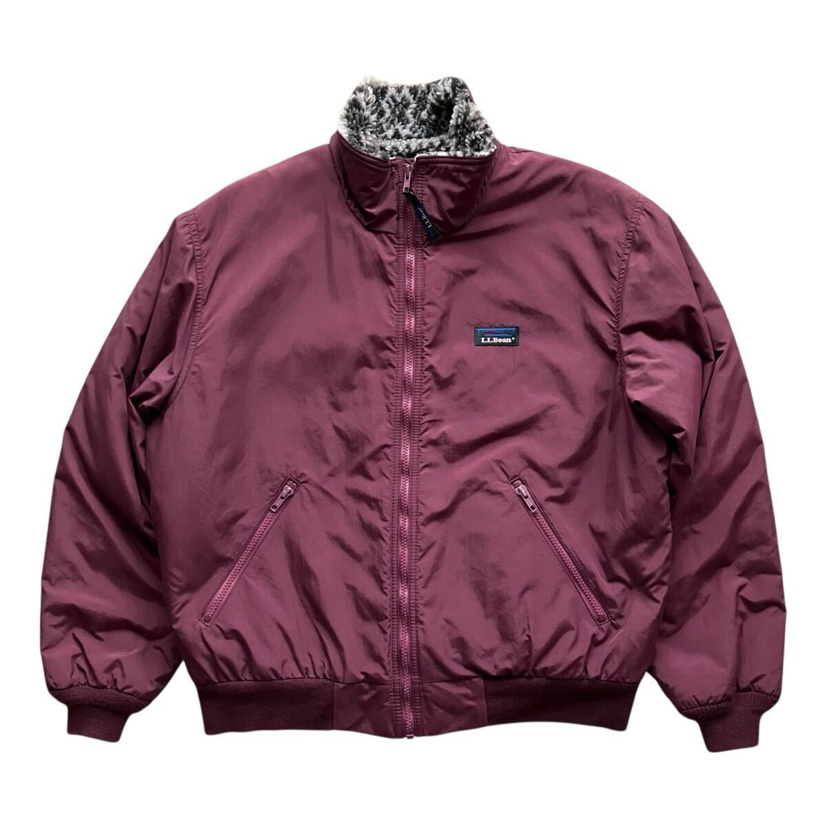 90s USA製 L L Bean Warm Up Jacket エルエルビーン アメリカ製