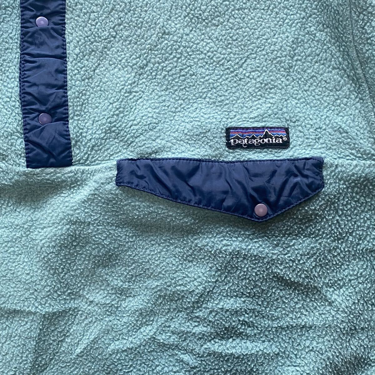 patagonia シンチラ スナップT ティファニーブルー Lサイズ 90s