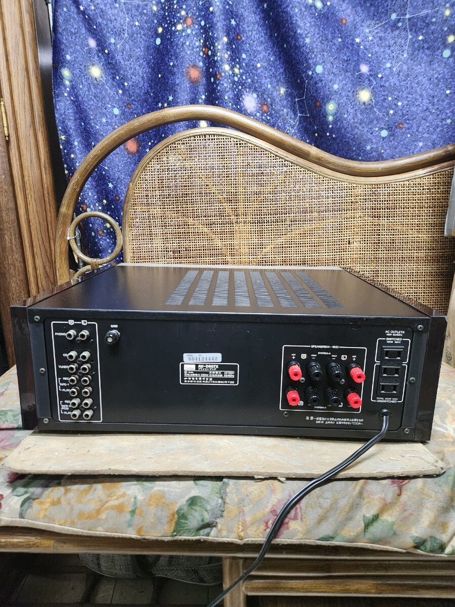 奇跡！フルレストア整備済！完動超美品！山水プリメインアンプAU-607X