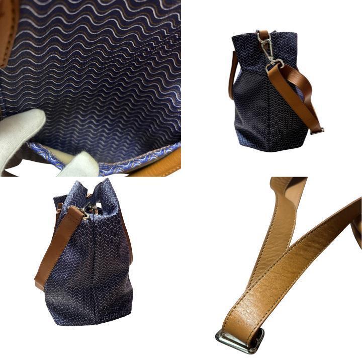 美品・希少】Zanellato 波模様トートバッグ ザネラート レザー メンズ