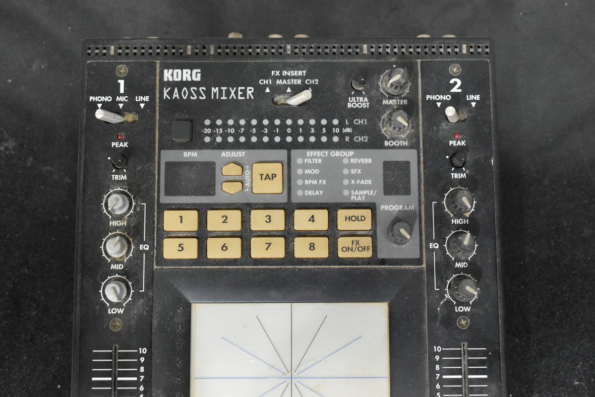 KORG KM-2 KAOSS DJミキサータッチパッド搭載KAOSSPAD内蔵 KORG KM-2