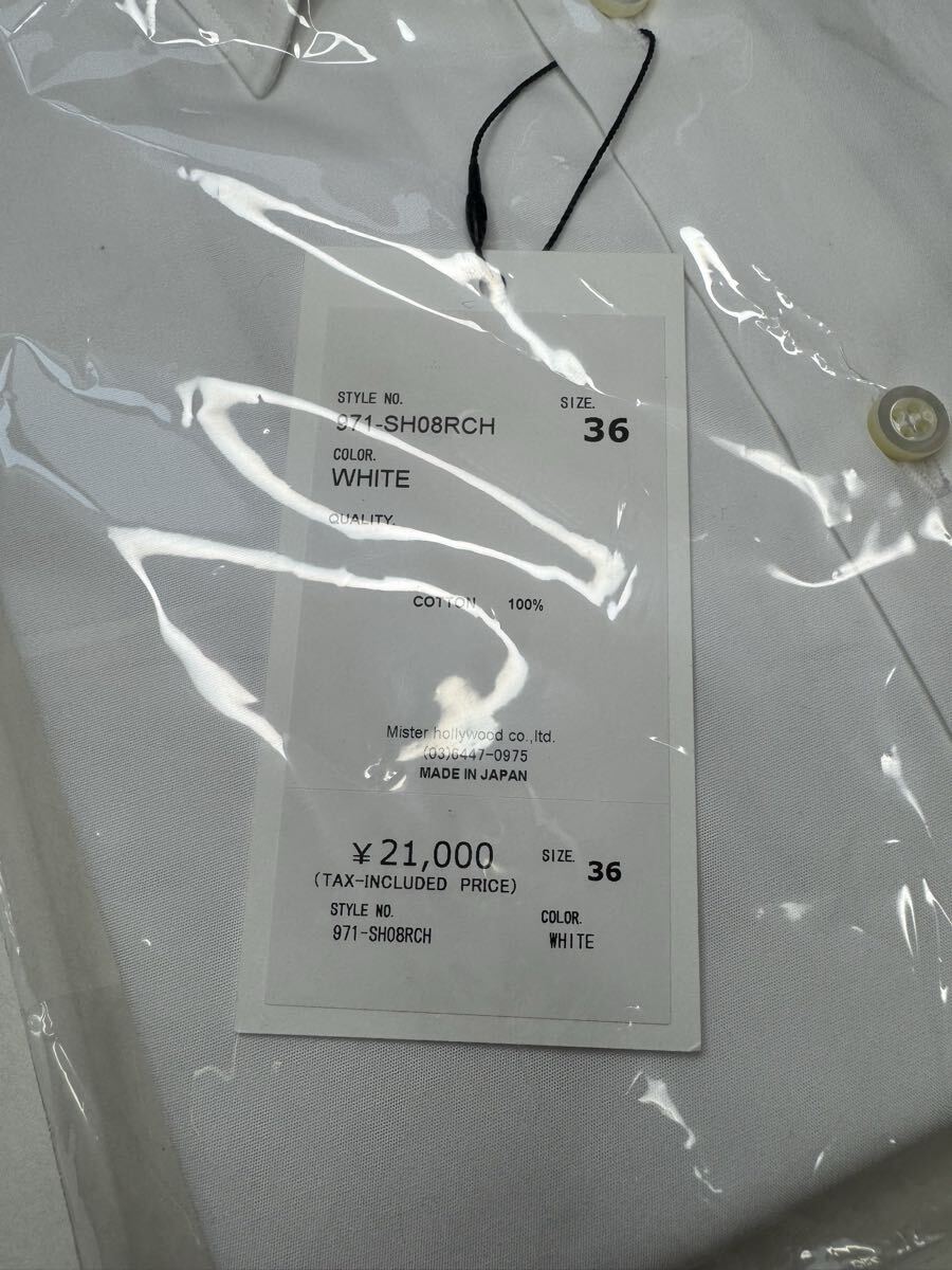 未開封】MISTER HOLLYWOOD × 宮本浩次 コラボレーションシャツ 36(S