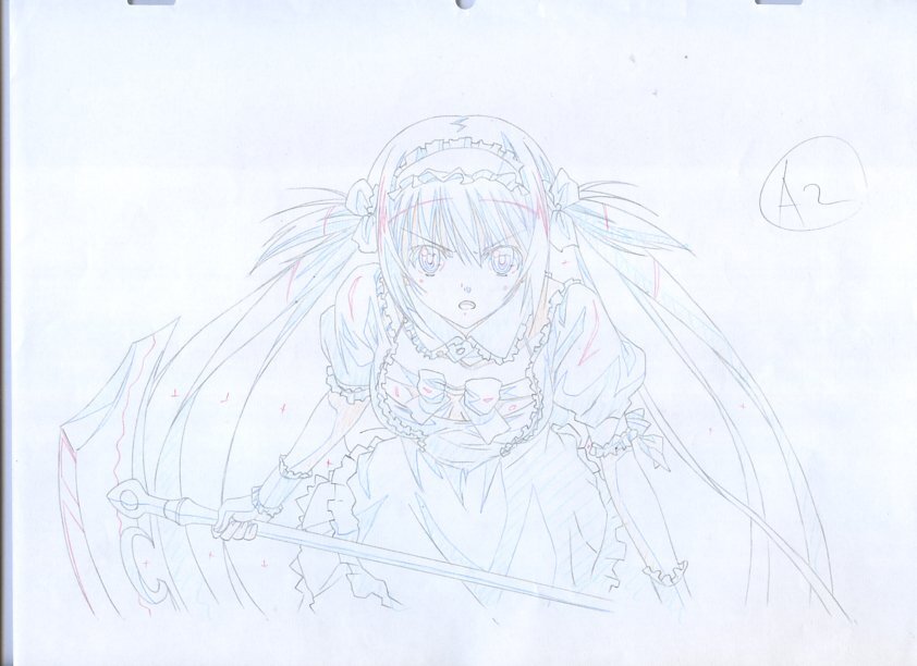 ① UN-GO 直筆レイアウト (検索用 原画 設定資料 動画) ② UN-GO 直筆