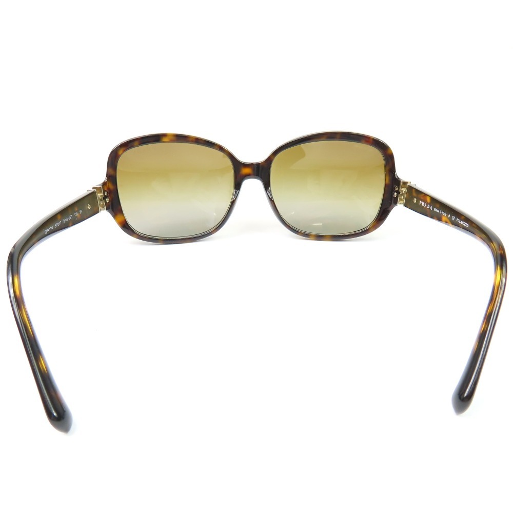 203283☆1円スタート☆PRADA プラダ 新品同様美品 べっ甲柄 57□17