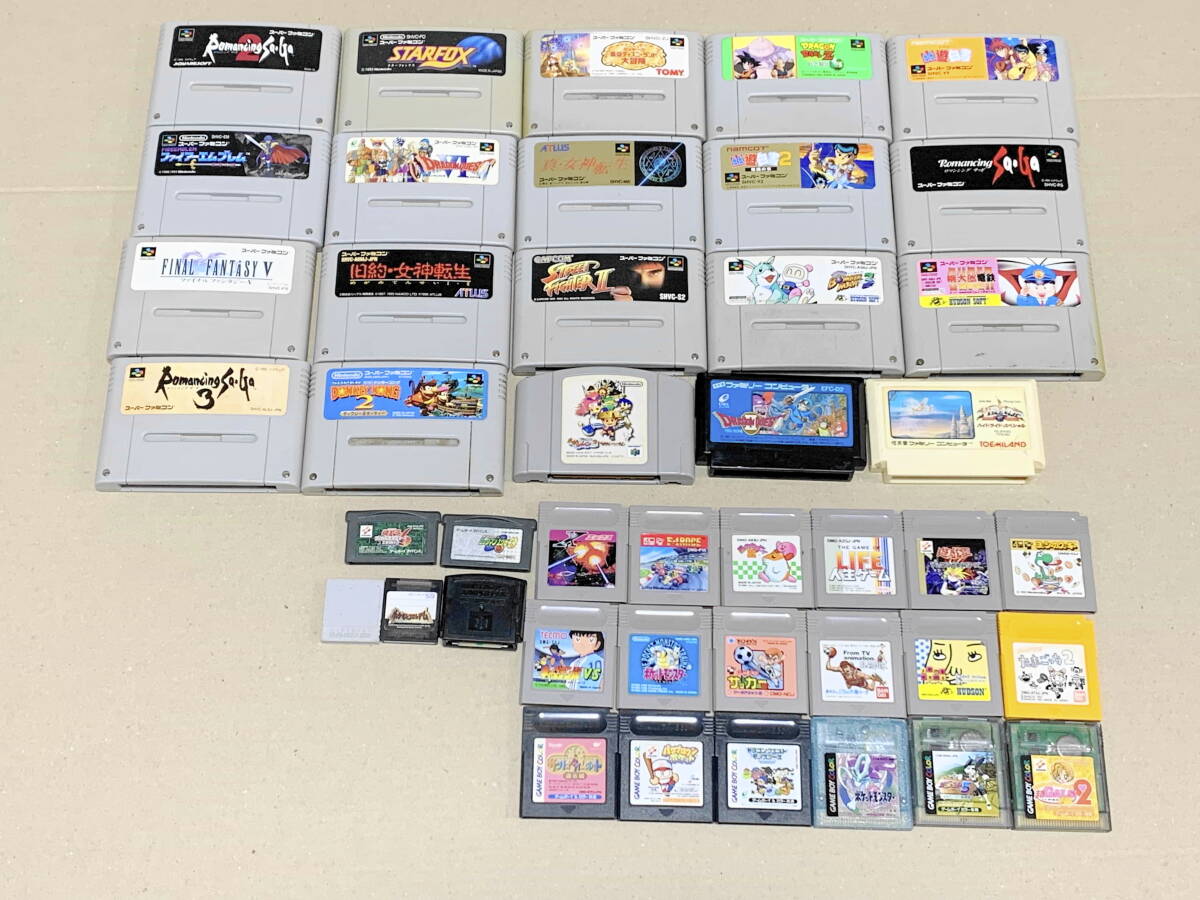 Nintendo64 ゲームボーイ まとめ売り レトロゲーム 大量 ※動作未確認