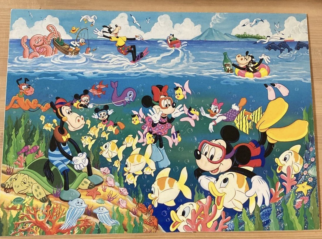 ディズニー ジグソーパズル 1500ピース 廃盤 希少 Disney ミッキー