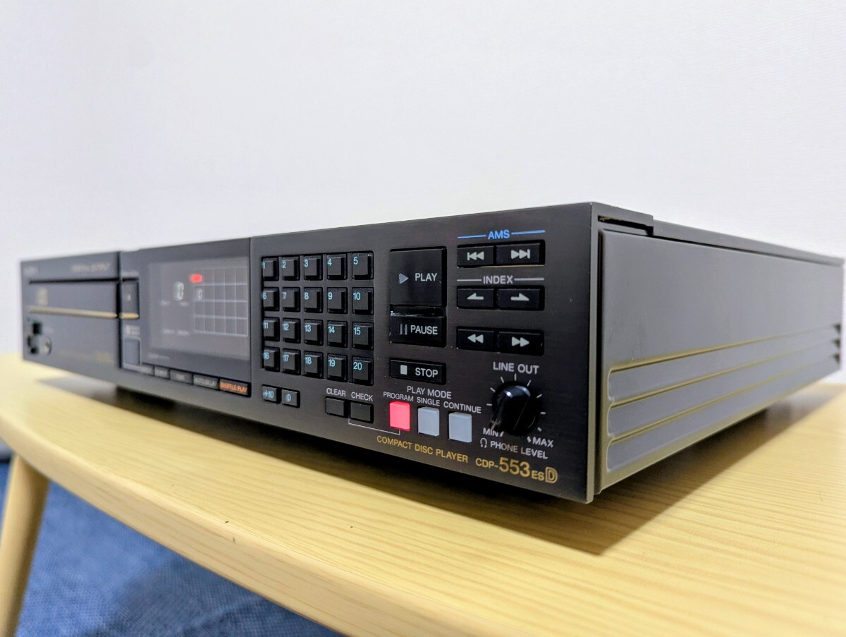 SONY CDP-553ESD CDプレーヤー ジャング品 SONY CDプレーヤー CDP