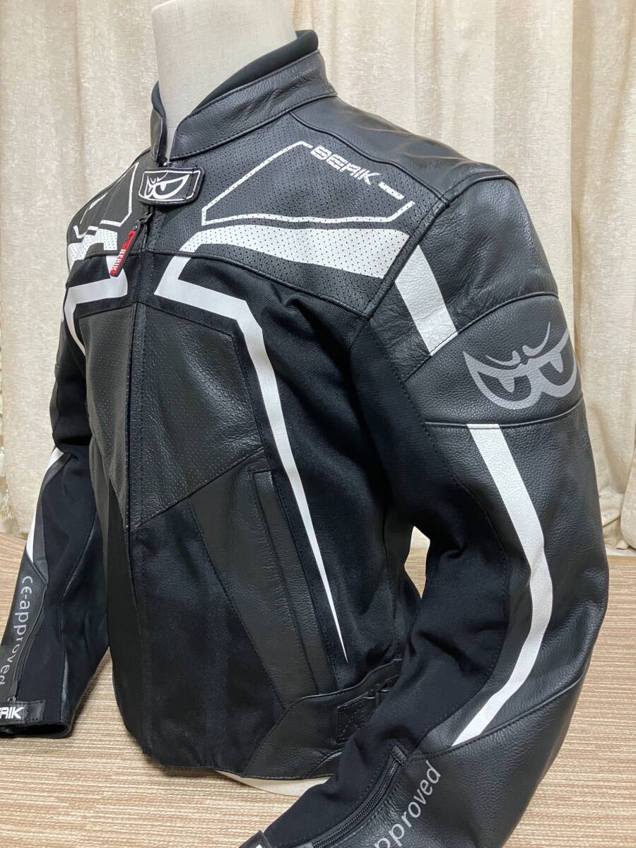 BERIK RACE-DEP 2.0 バイクジャケット サイズ52 BERIK 2.0 革
