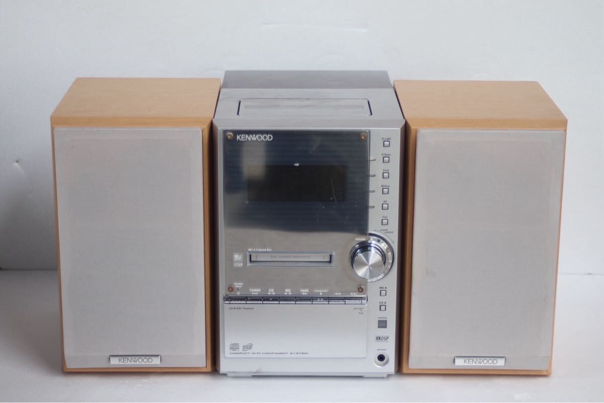 KENWOOD ミニコンポ システムコンポ MD CD カセット RXD-SL3MD