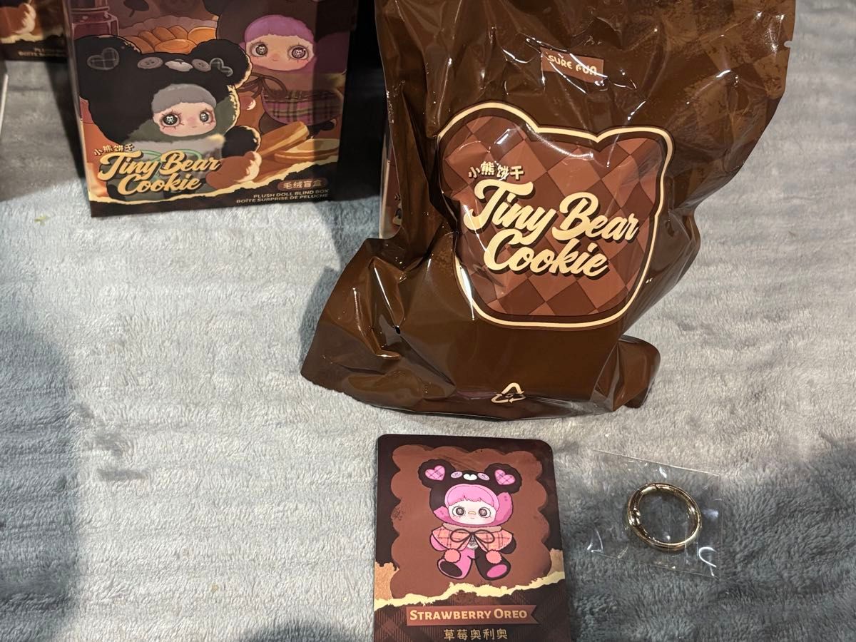 STRAWBERRY OREO メイメイ 新作 クッキーmaymei Tiny Bear Cookie