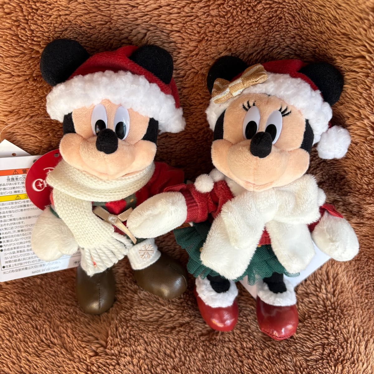 ディズニーランド クリスマス 2025 ぬいば ミッキー ミニー セット