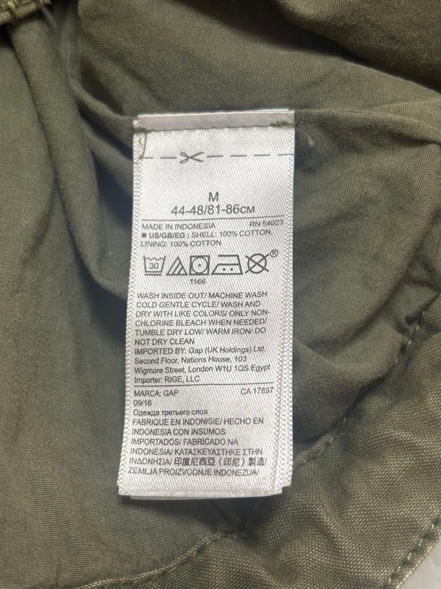 90's OLD GAP ギャップ 白タグ モッズコート オールドミリタリー