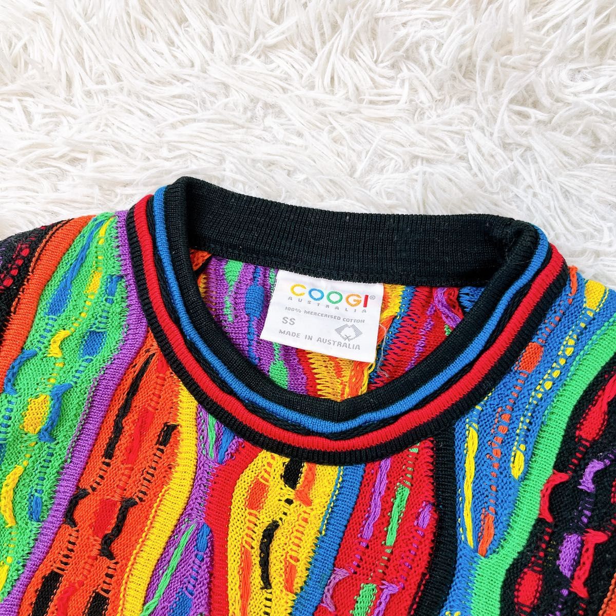 激レア】COOGI クージー 3Dニット オーストラリア製 クレイジー
