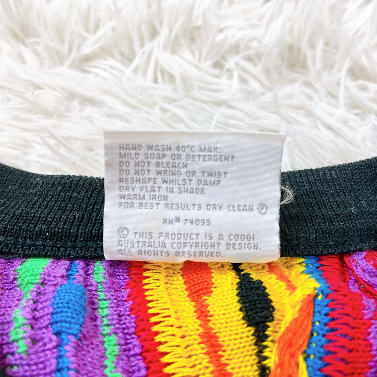激レア】COOGI クージー 3Dニット オーストラリア製 クレイジー
