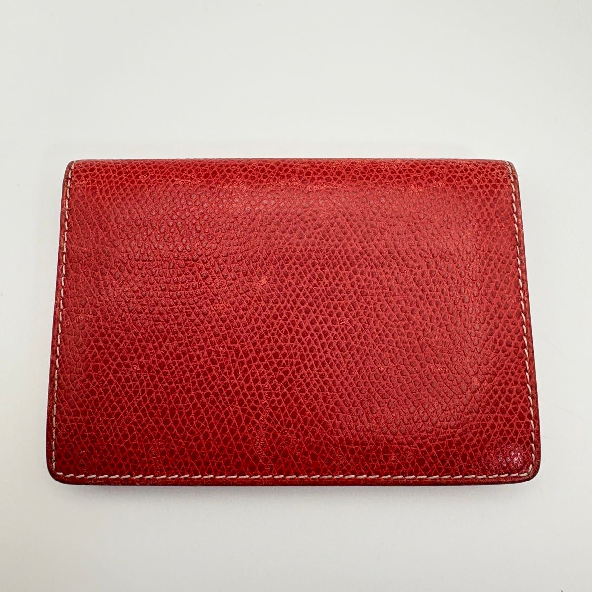 LOEWE ロエベ 名刺入れ カードケース パスケース IDケース レッド 赤
