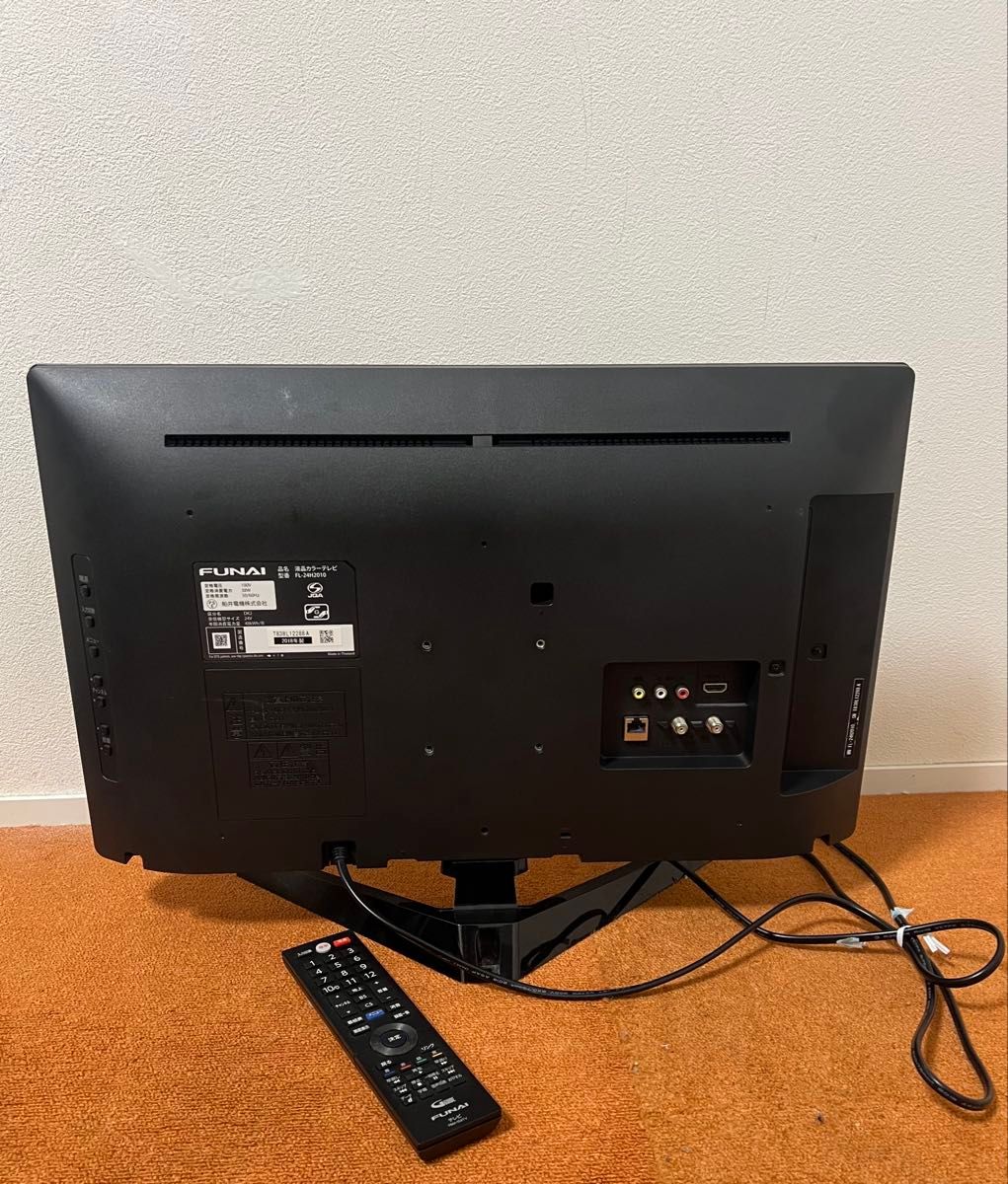 Funai ハードディスク内蔵 2018年製 24V型 テレビ フナイ｜Yahoo