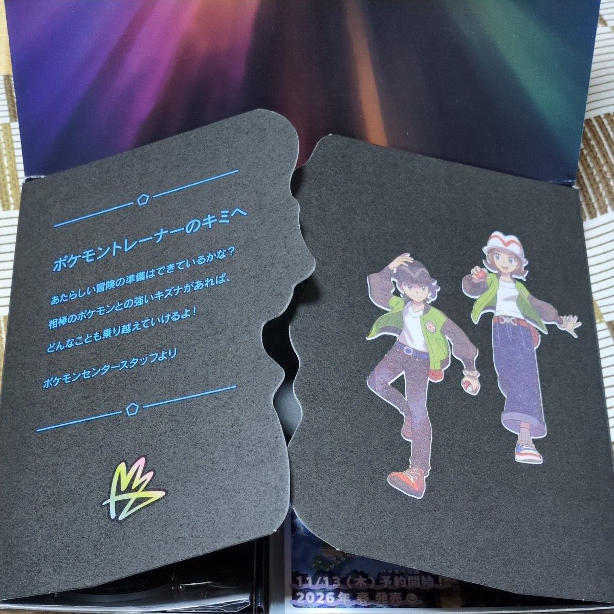 ポケモンレジェンズ Z-A アートブック キーホルダー ポストカード