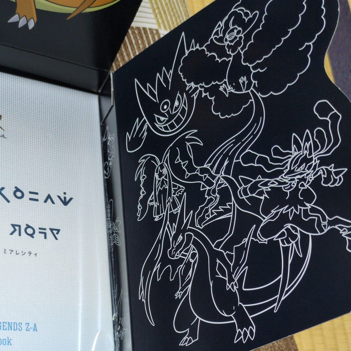 ポケモンレジェンズ Z-A アートブック キーホルダー ポストカード