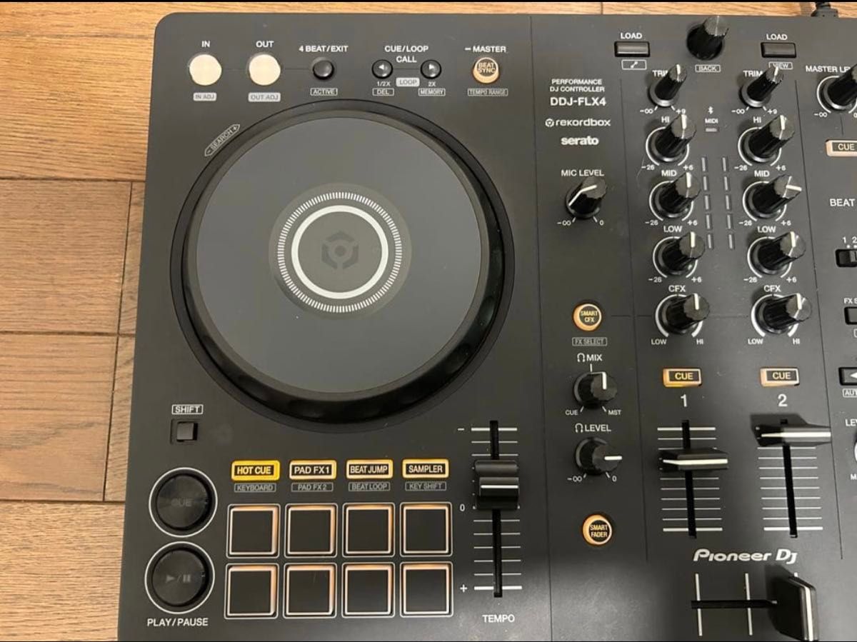 美品・通電確認済】Pioneer DDJ-FLX4 DJコントローラー｜Yahoo!フリマ