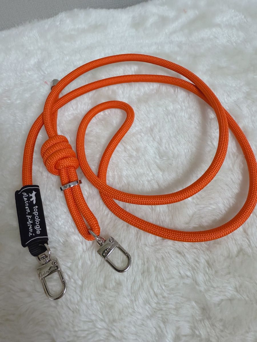 訳あり Maison Kitsun x Topologie ストラップ メゾンキツネ｜Yahoo