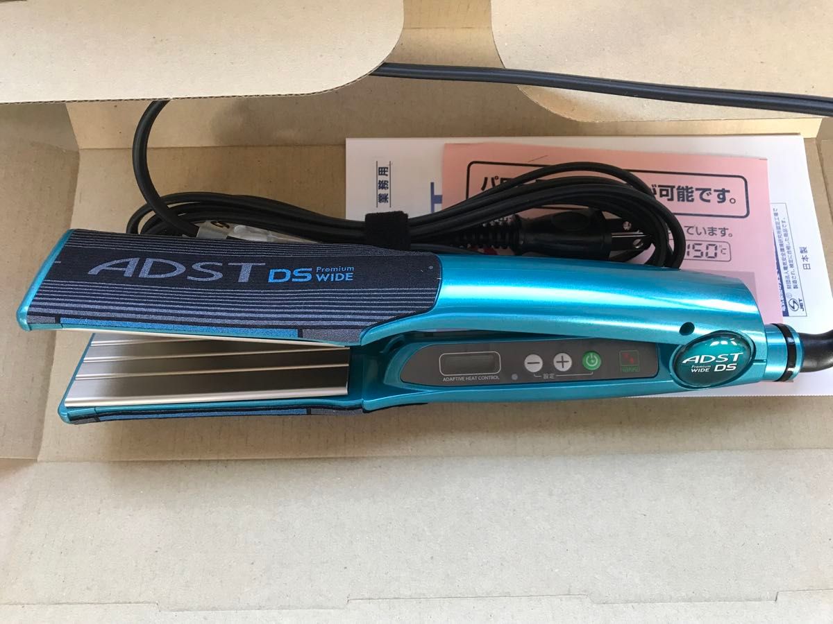 新品未使用 ADST アドスト プレミアム ワイド アイロン FDS-W37｜Yahoo