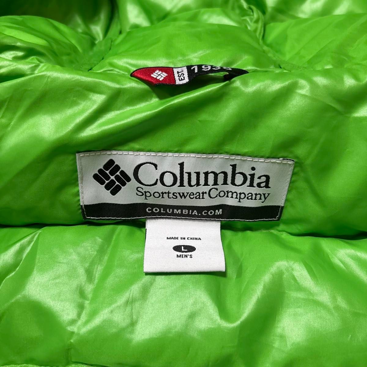 コロンビア ダウンパーカー アルパインダウン ドローコード Y2K テック