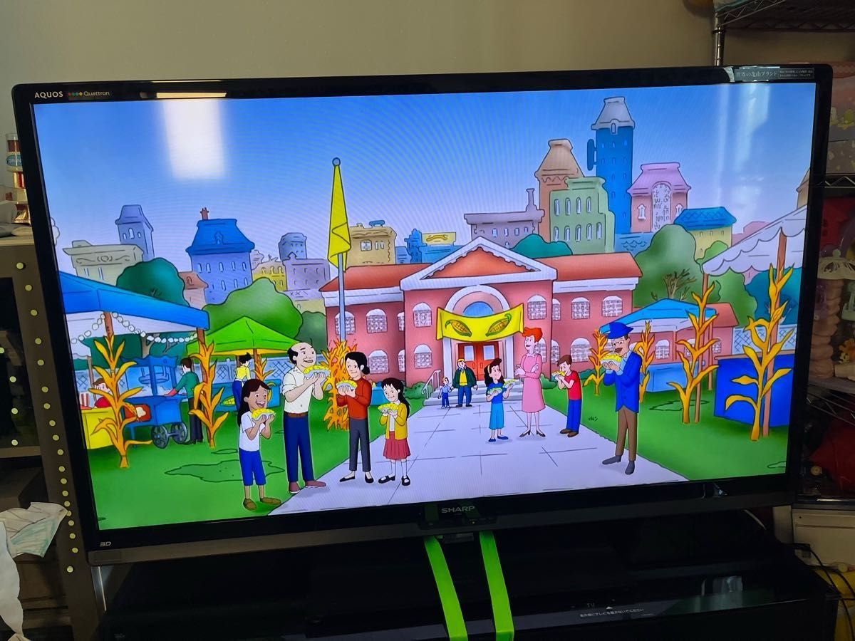中古 液晶テレビ AQUOS LED QUATTRON 52型 フルハイビジョン シャープ