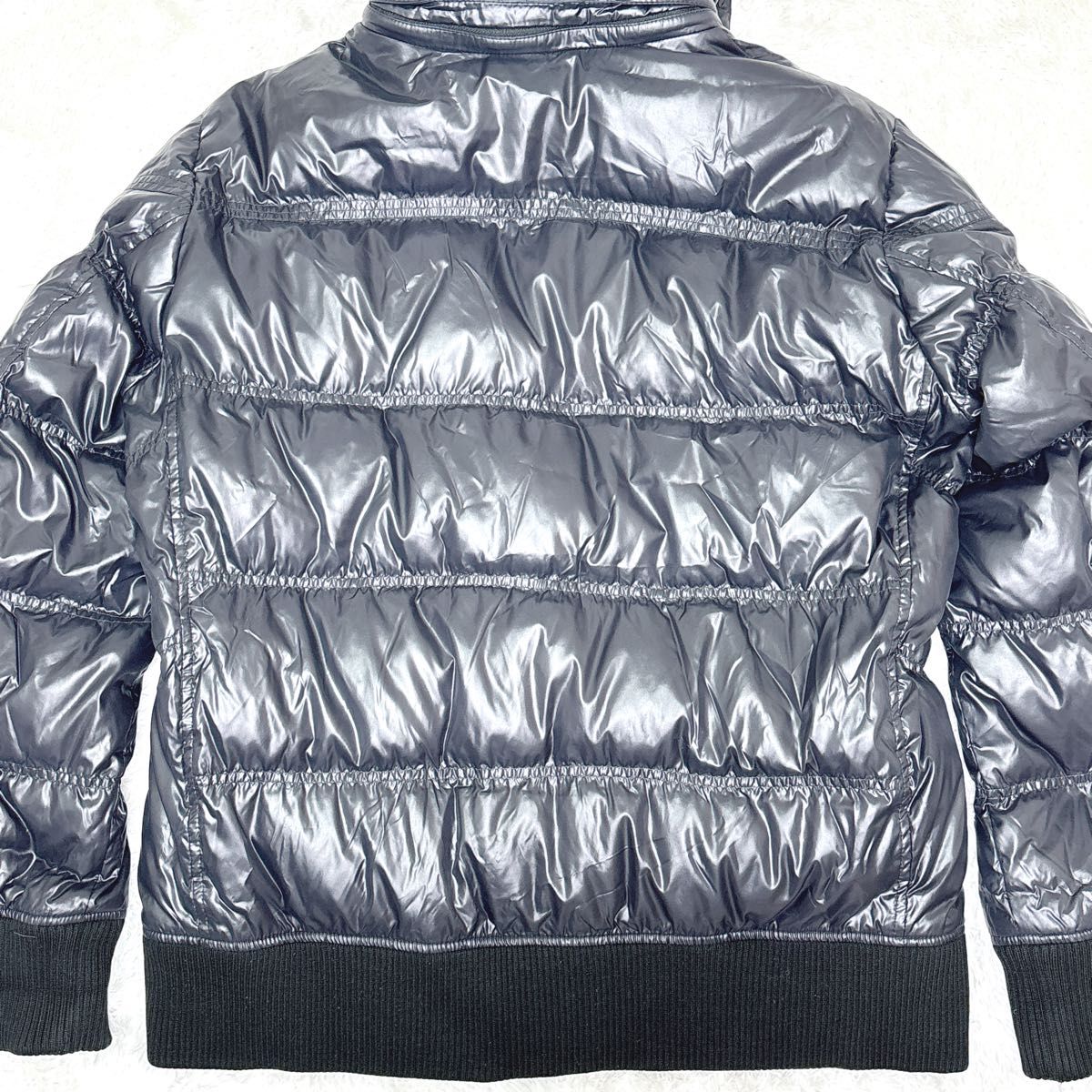 old UNIQLO ファー ダウンジャケット お兄 平成 短丈 y2k 00s オールド