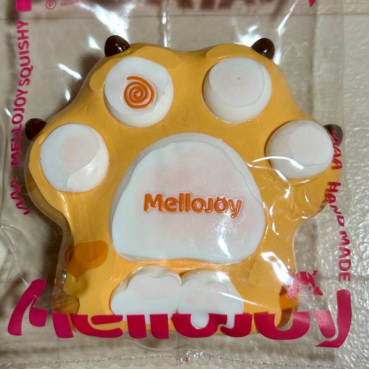 Mellojoy スクイーズ mellojoy メロジョイ 猫爪 茶トラ しげつ