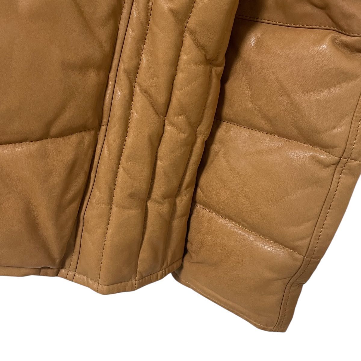 AZ by junhashimoto ジュンハシモト リアルレザーダウンジャケット