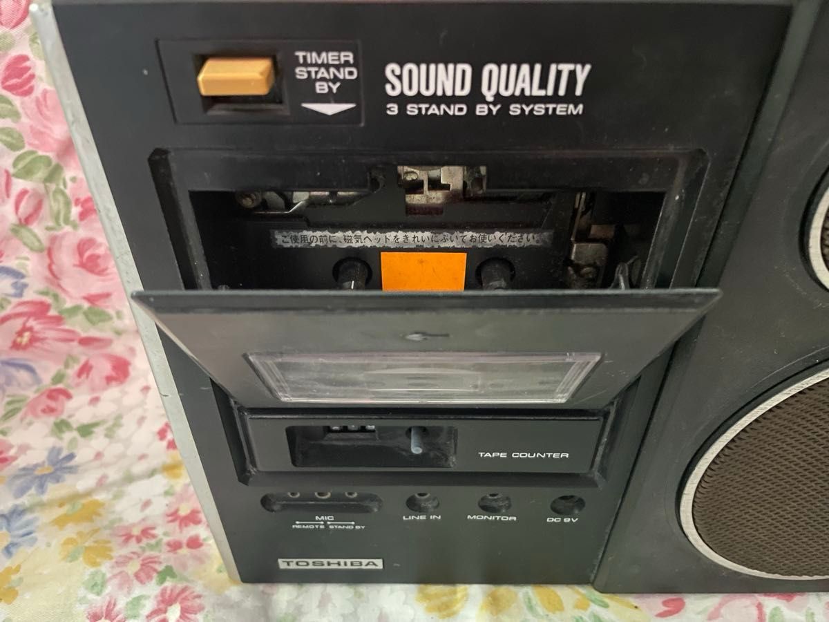 ラジオカセットレコーダー RT-580F 東芝 ACTAS-580 ラジカセ 現状品